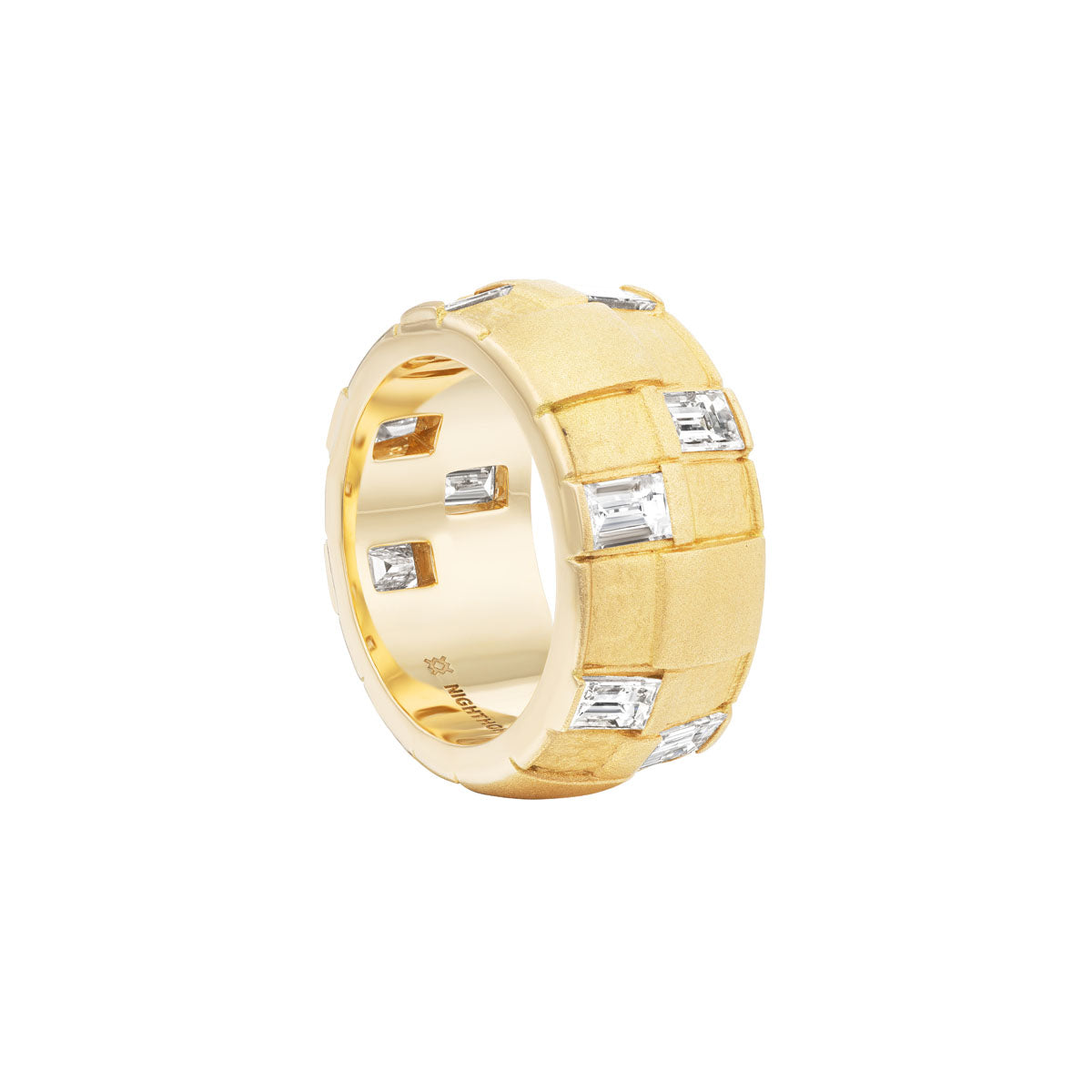 Basketweave Ring (Diamonds)