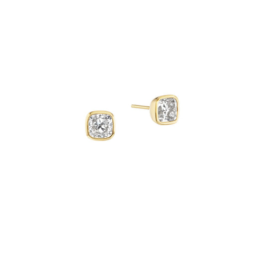 Diamond Studs (Cushion)