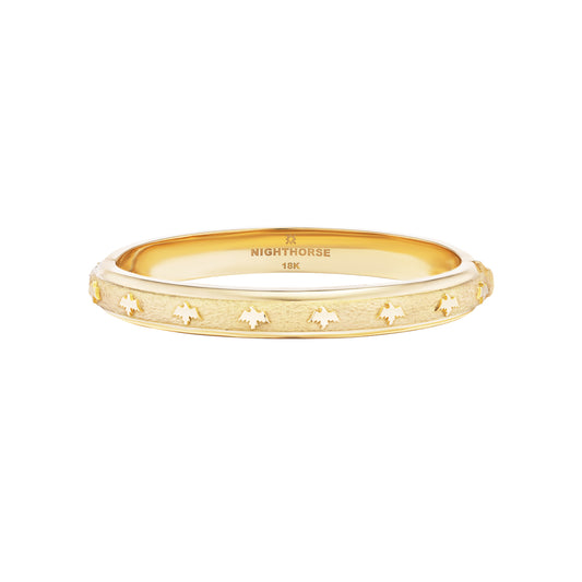 Eagle Mini Bangle Bracelet (All Metal)