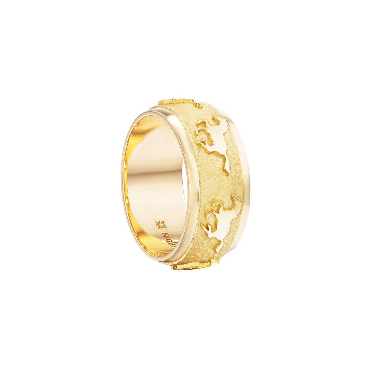 Running Horse Ring (All Metal)