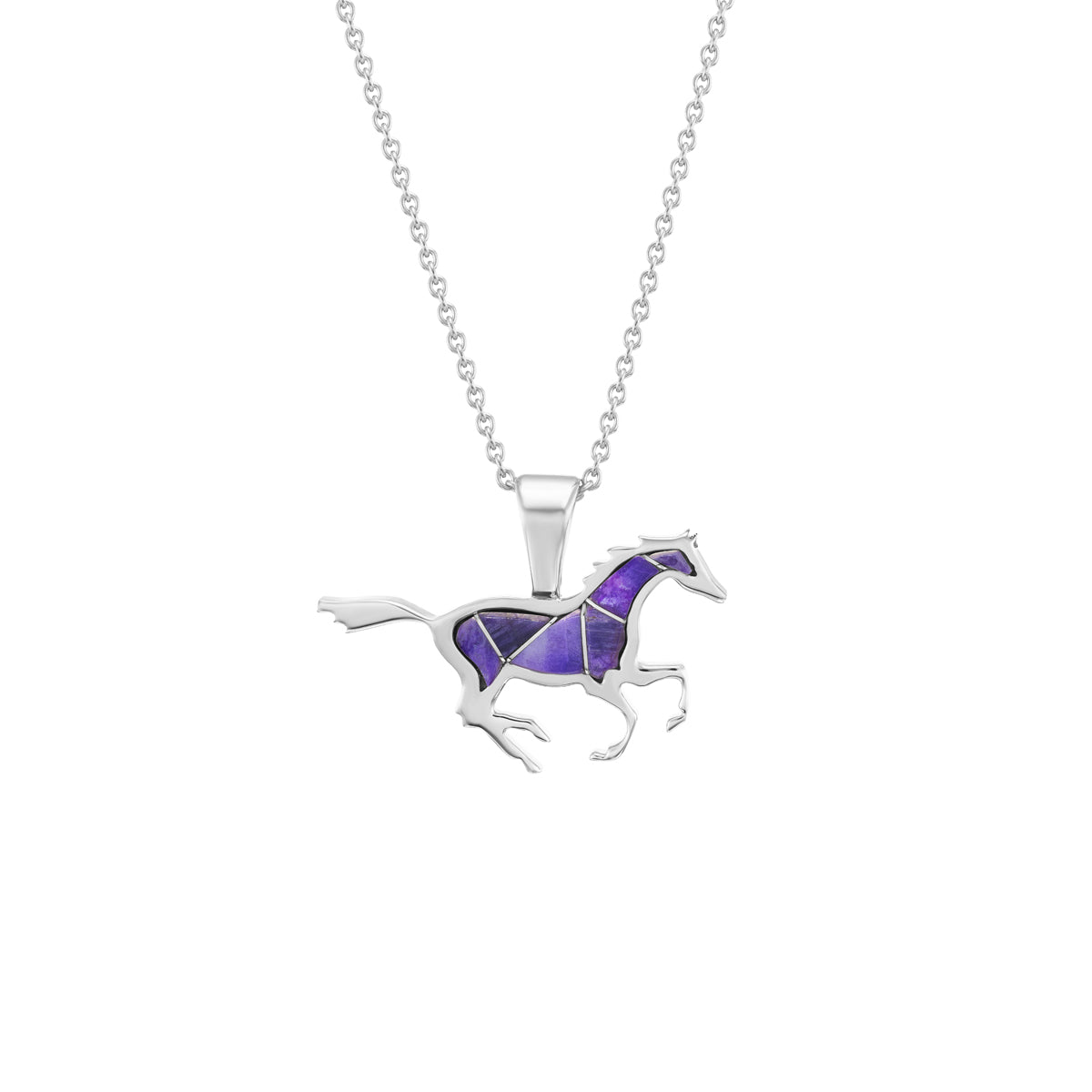Running Horse Pendant (Inlay)