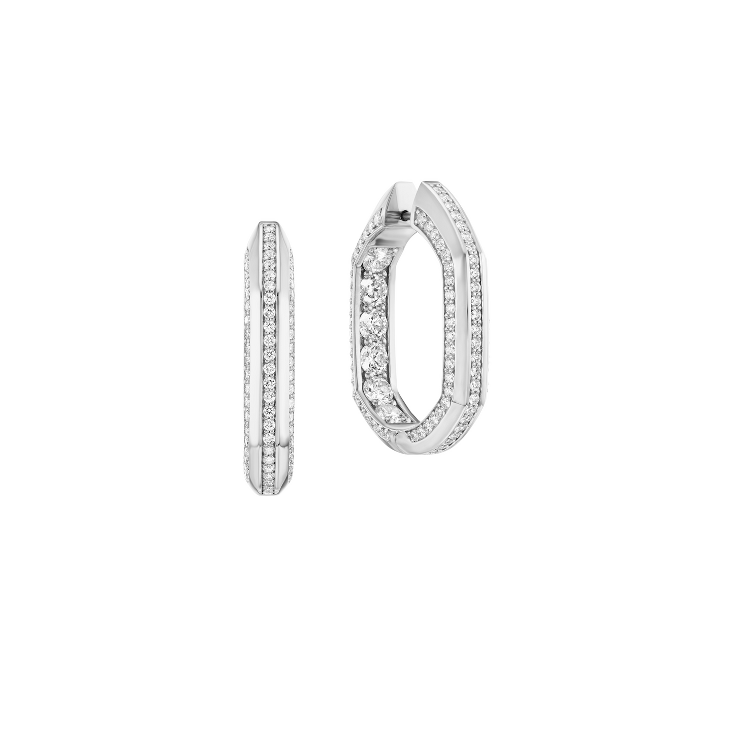 Desperado Hoop Earrings 28mm (Diamond)