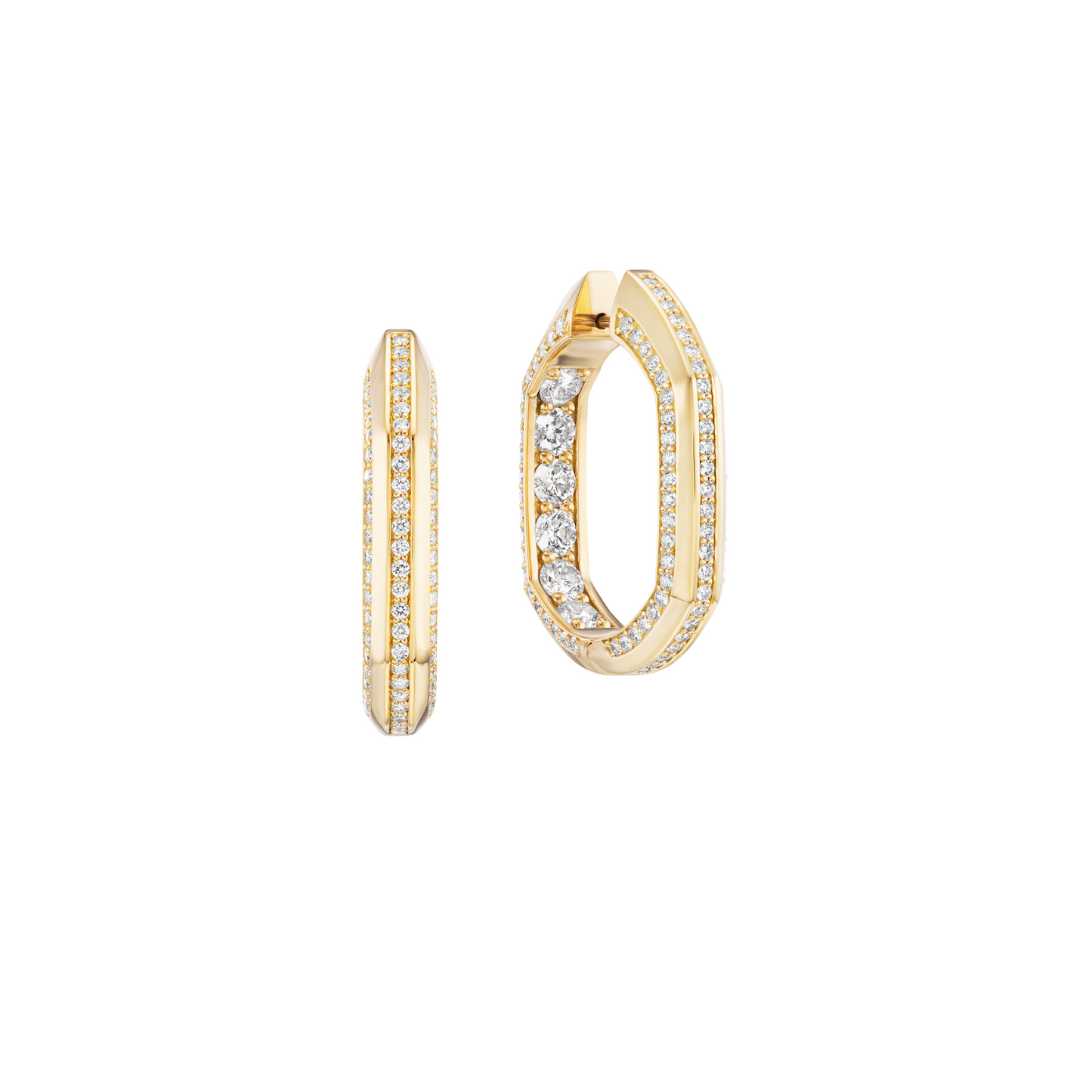 Desperado Hoop Earrings 28mm (Diamond)