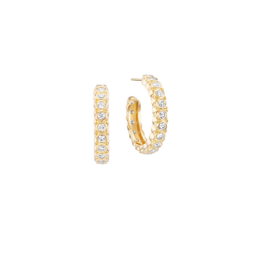 Morning Drop Hoops (Diamonds)