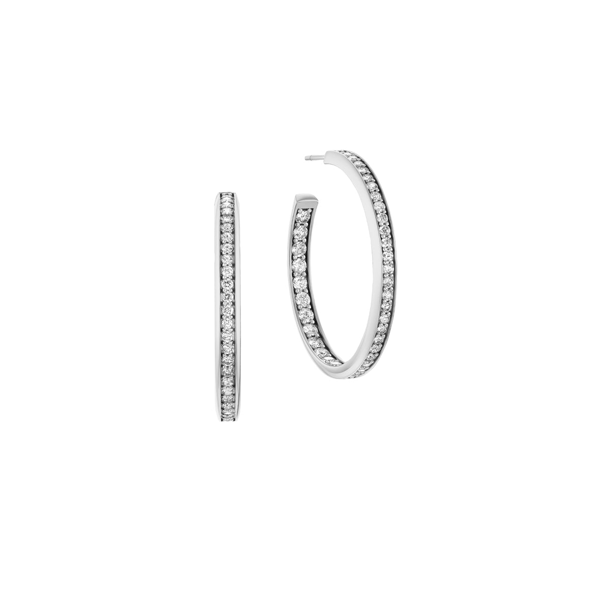 Slimline Hoop Earrings