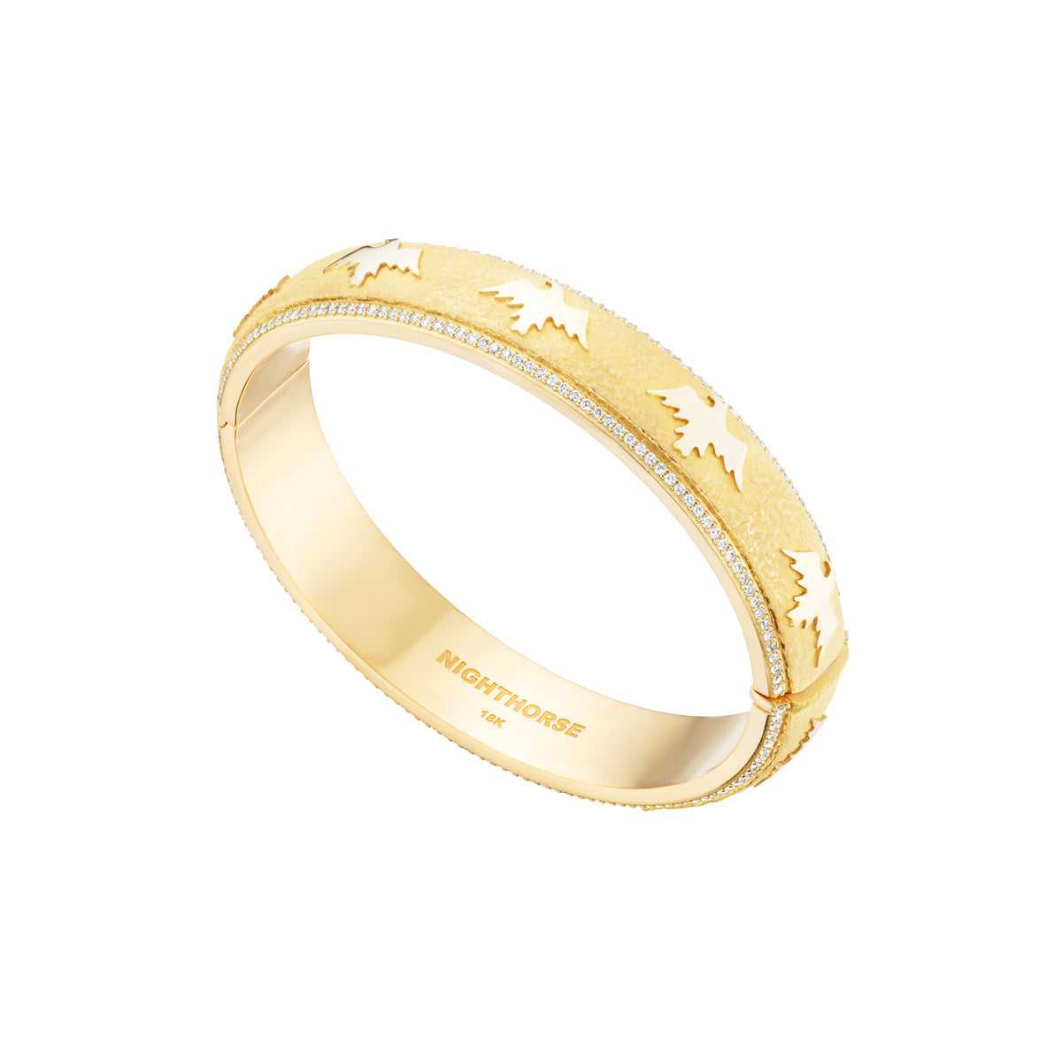 Nighthorse Jewelry. Ben Nighthorse Campbell. Cuff Bracelet. Diamond Bracelet