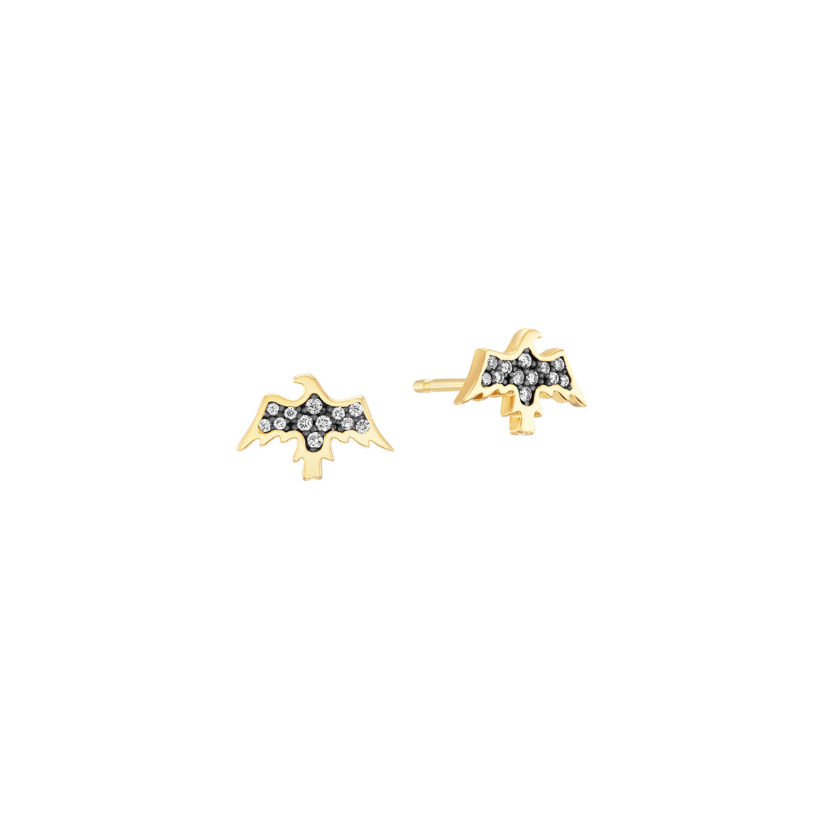Nighthorse Jewelry. Ben Nighthorse Campbell. Diamond earrings