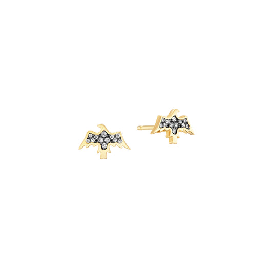 Nighthorse Jewelry. Ben Nighthorse Campbell. Diamond earrings