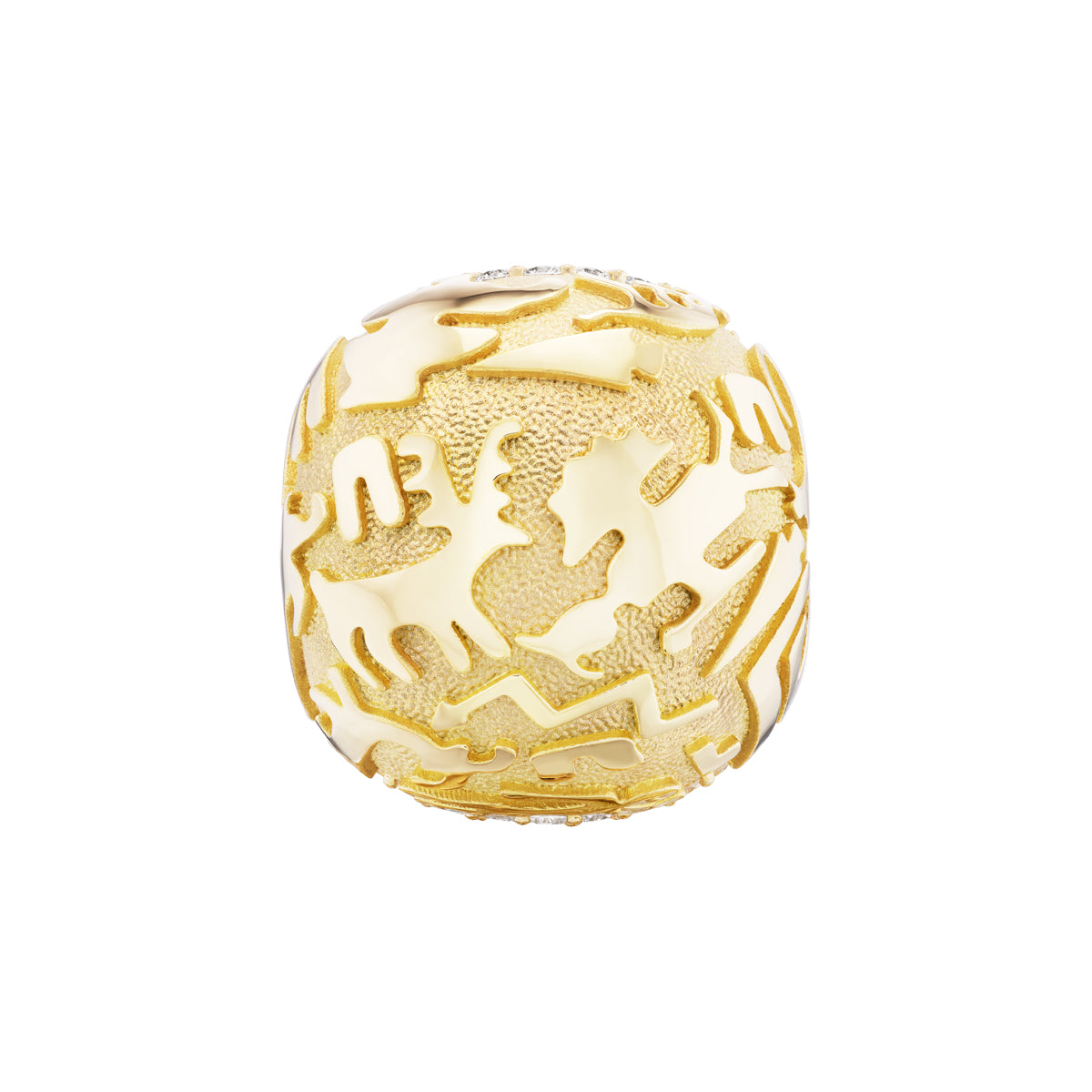 Rock Art Dome Ring