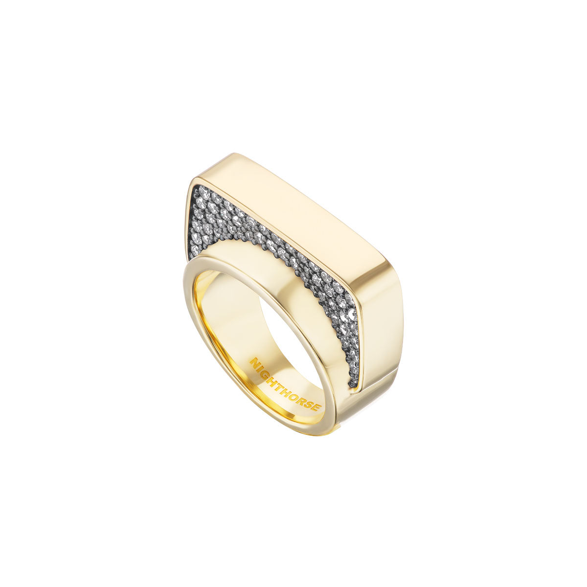Nighthorse Jewelry. Ben Nighthorse Campbell. Diamond Ring