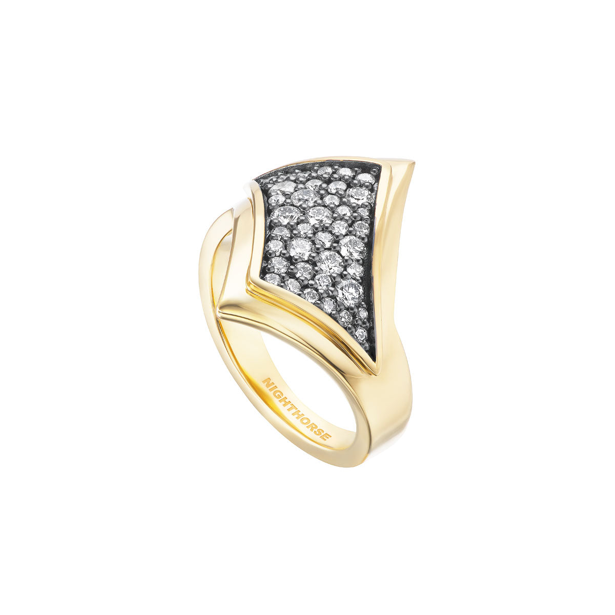Nighthorse Jewelry. Ben Nighthorse Campbell. Diamond Ring.