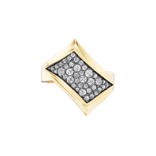 Nighthorse Jewelry. Ben Nighthorse Campbell. Diamond Ring.