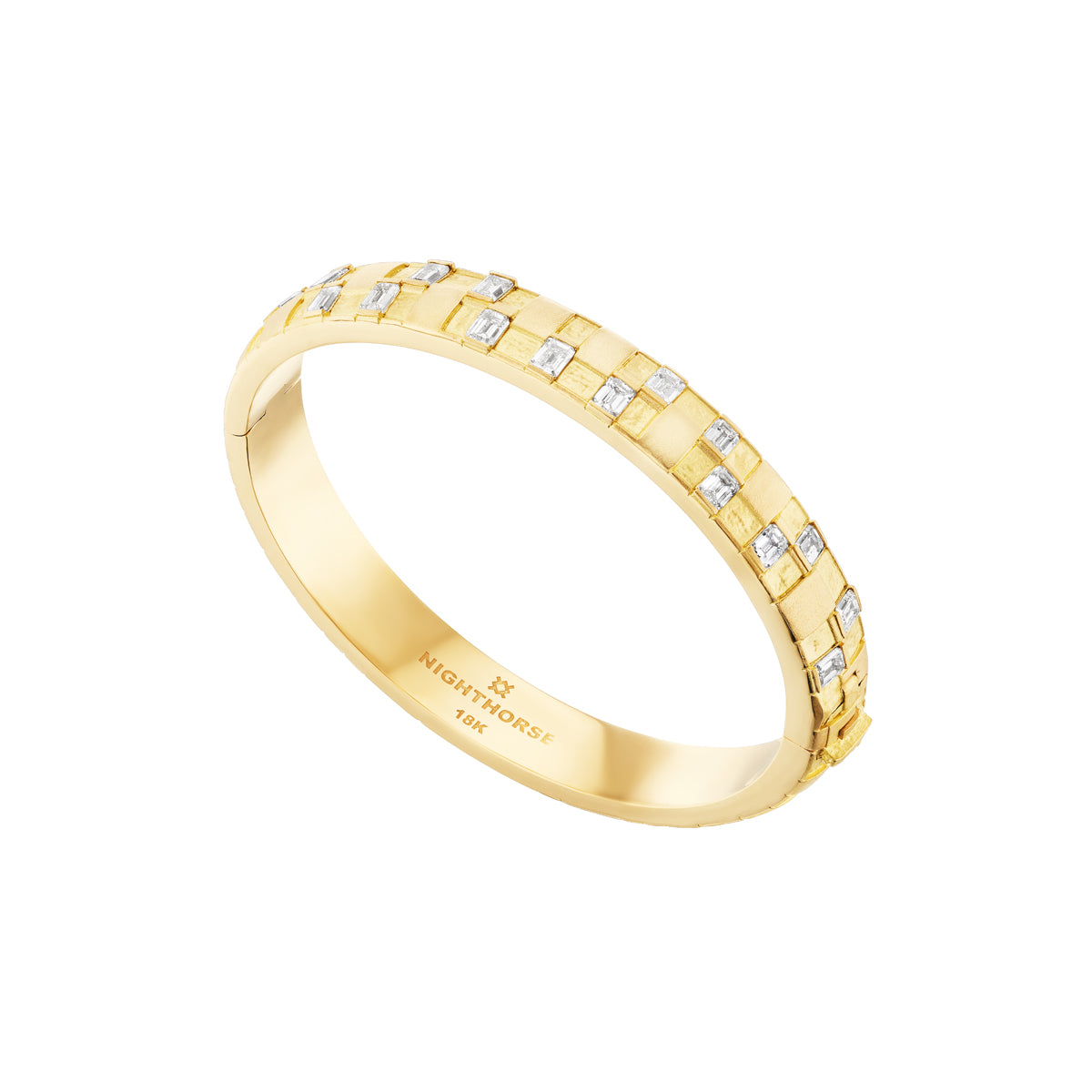 Basketweave Bracelet (Diamonds)