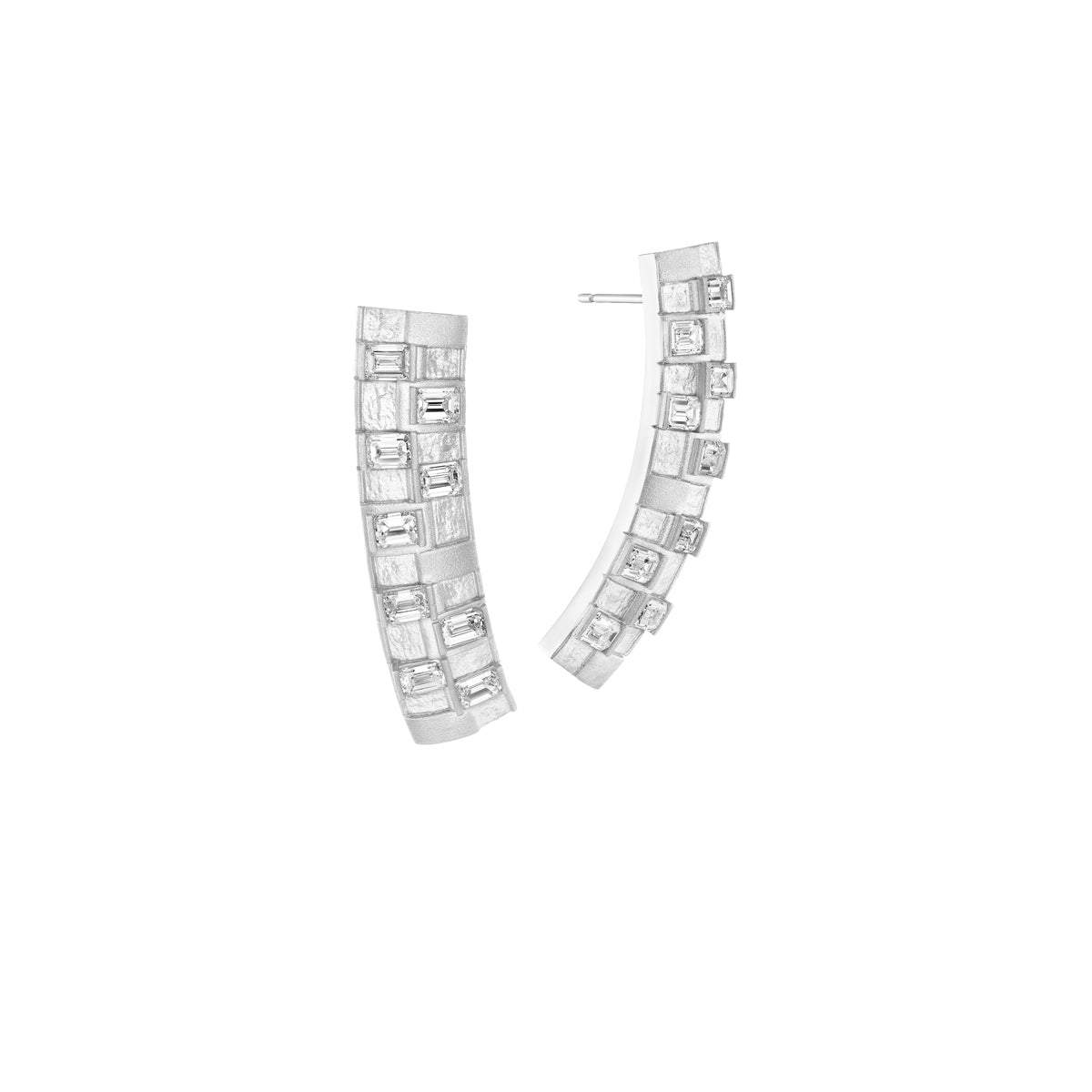 Basketweave Earrings