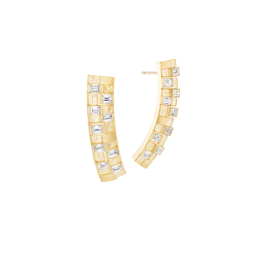 Basketweave Earrings