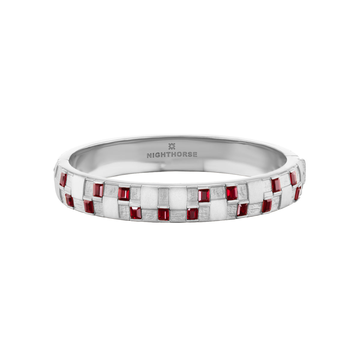 Basketweave Bracelet (Colored Stones)