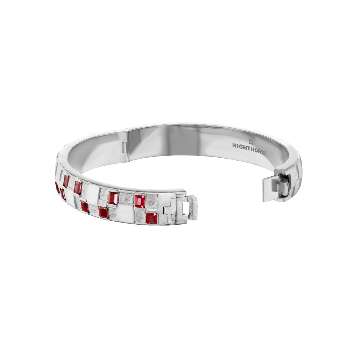 Basketweave Bracelet (Colored Stones)