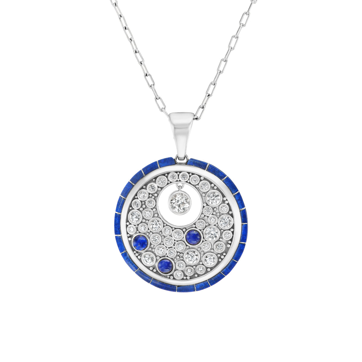 Galaxy Pendant Large (Turquoise)