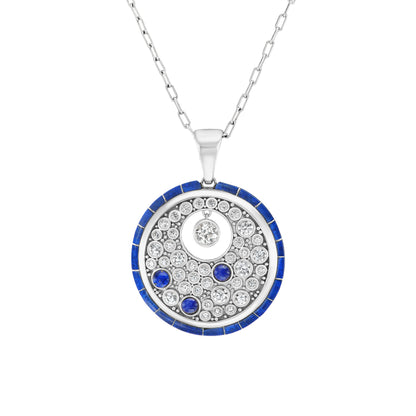 Galaxy Pendant Large (Turquoise)