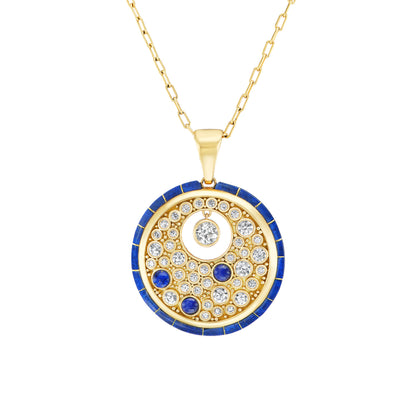 Galaxy Pendant Large (Turquoise)