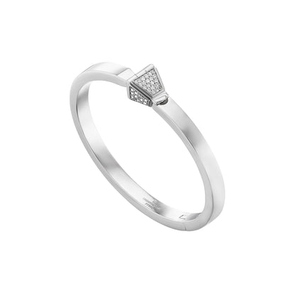 Horseshoe Nail Diamond Pave Bracelet