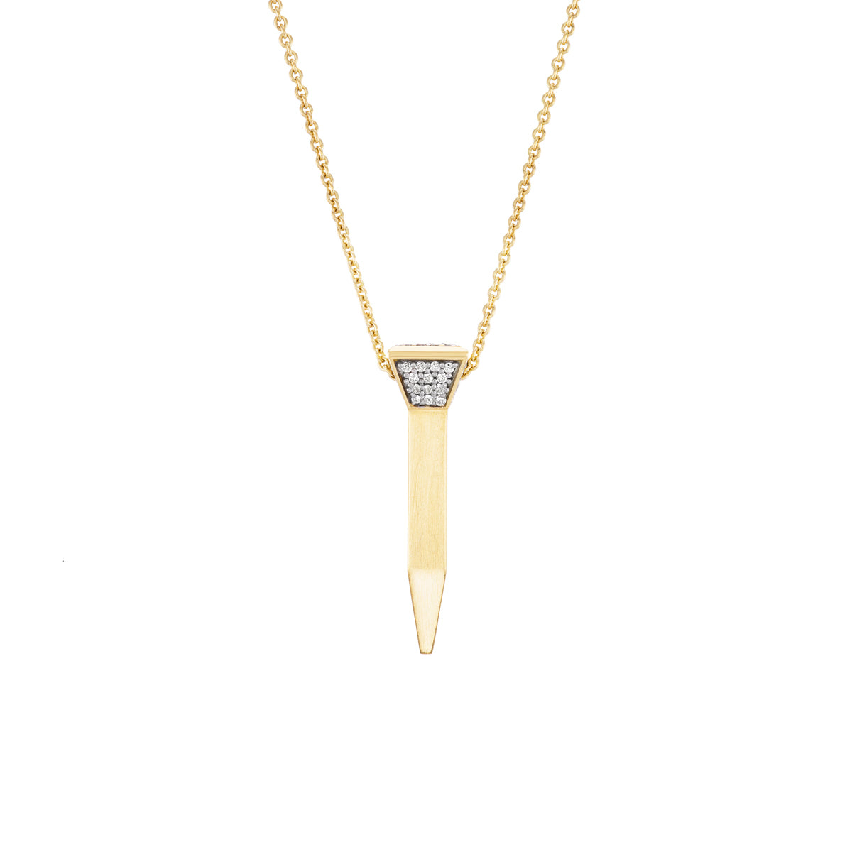 Horseshoe Nail Necklace