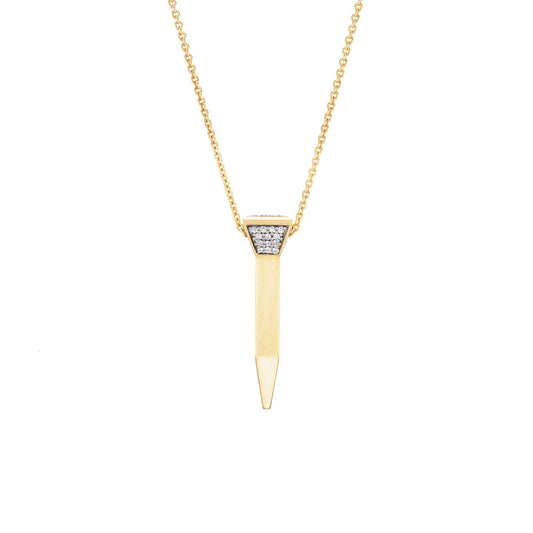 Horseshoe Nail Necklace