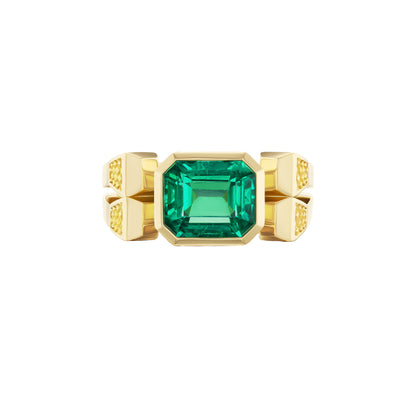 Horseshoe Nail Signet Ring