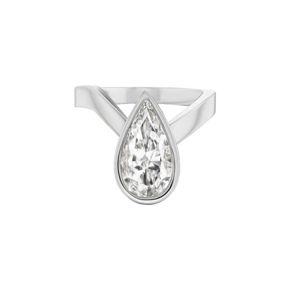 Lightning Engagement Ring Set