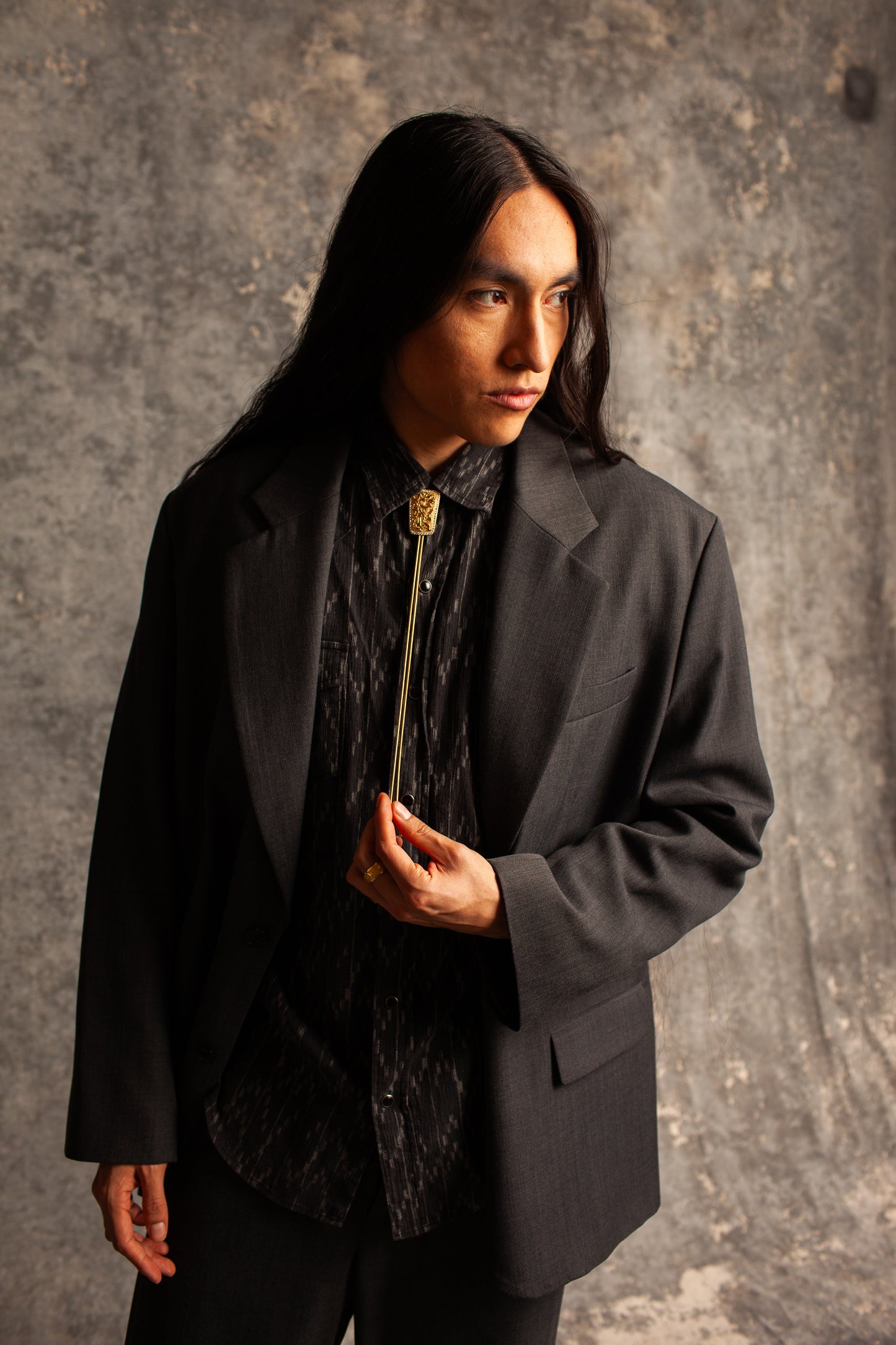 Rock Art Bolo Tie