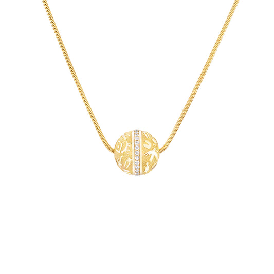 Rock Art Bead (Diamonds)