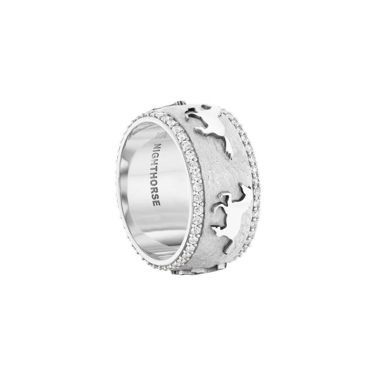 Running Horse Ring (Diamonds)