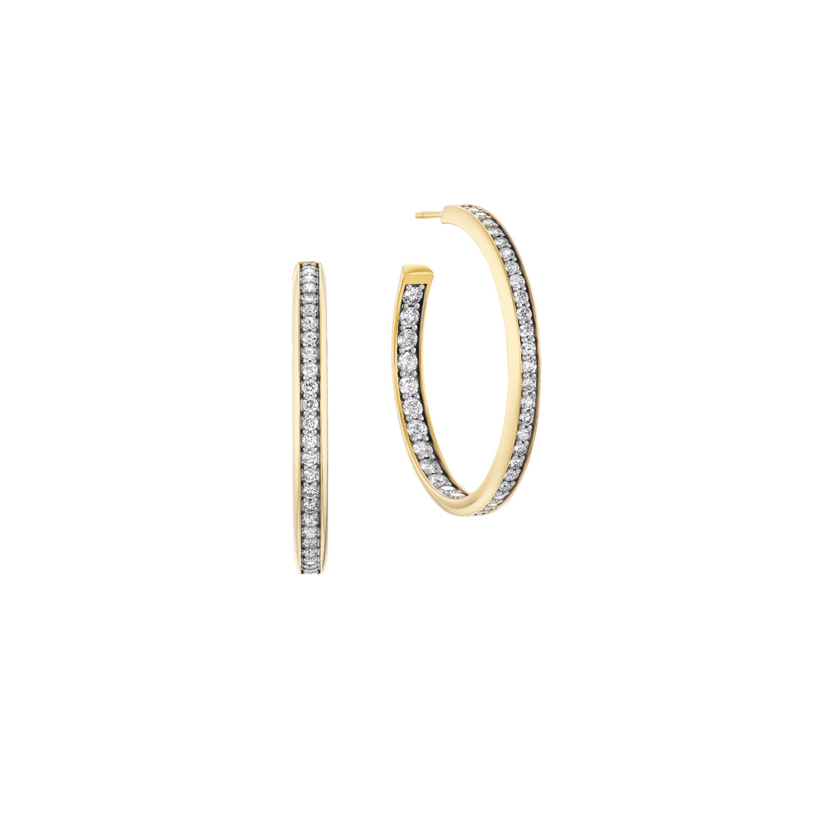 Slimline Hoop Earrings