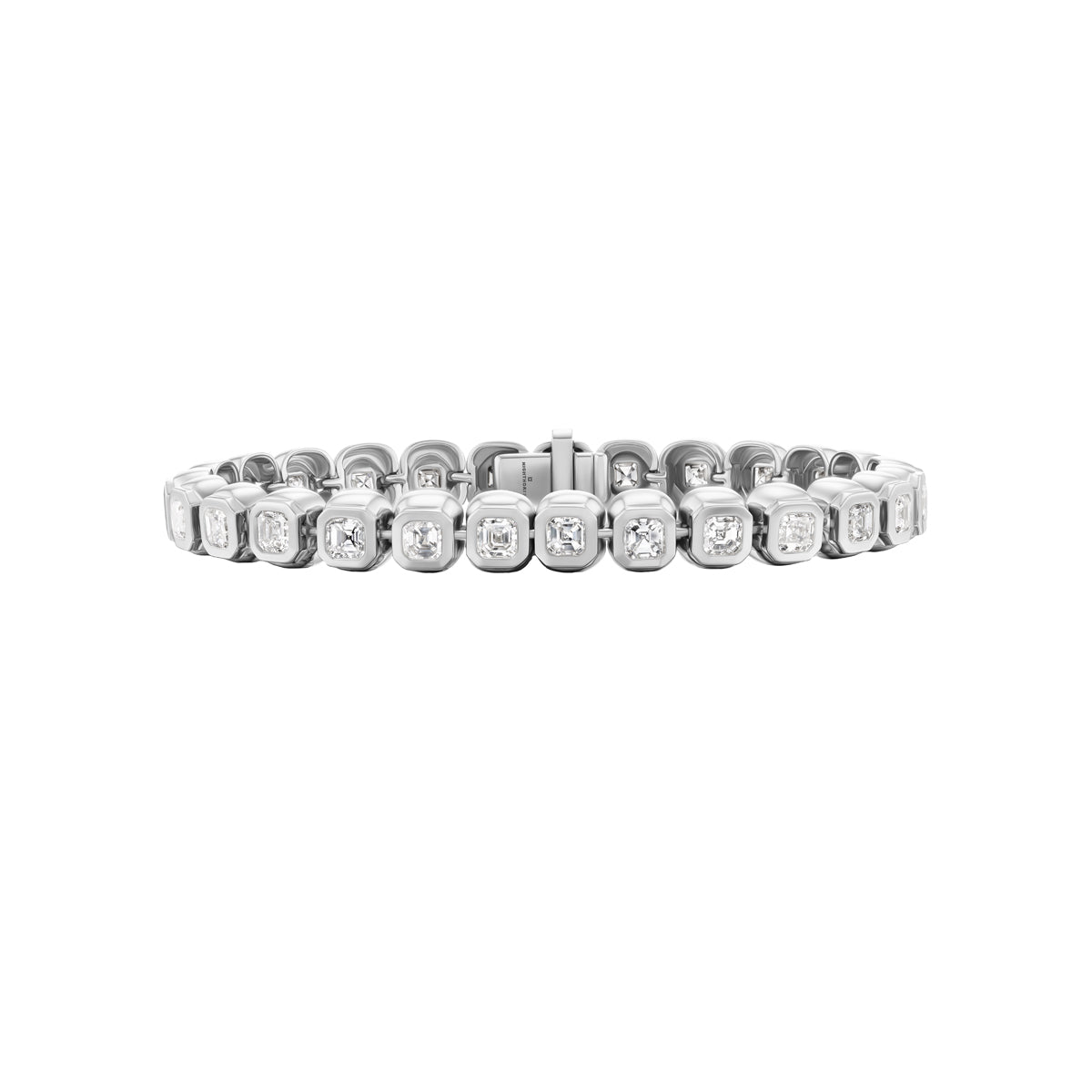 Tennis Bracelet - Diamonds Asscher Cut