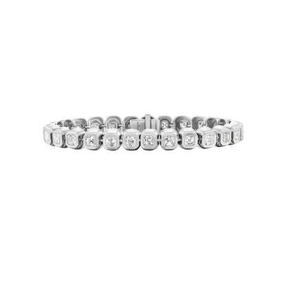 Tennis Bracelet - Diamonds Asscher Cut