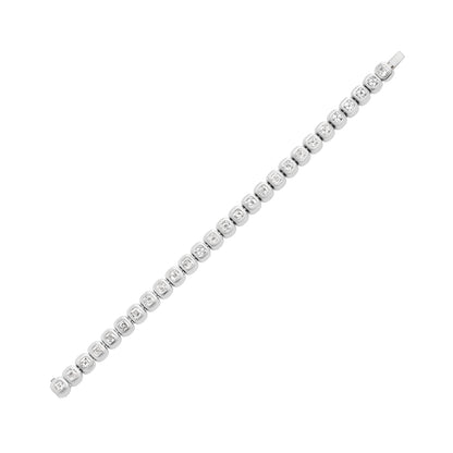 Tennis Bracelet - Diamonds Asscher Cut