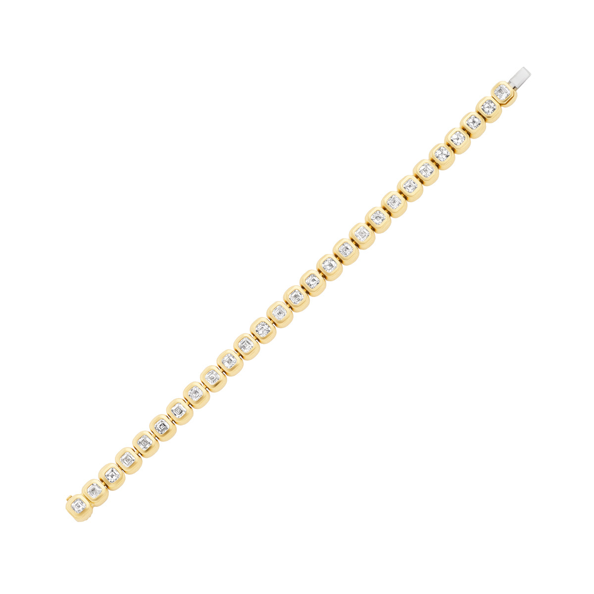 Tennis Bracelet - Diamonds Asscher Cut