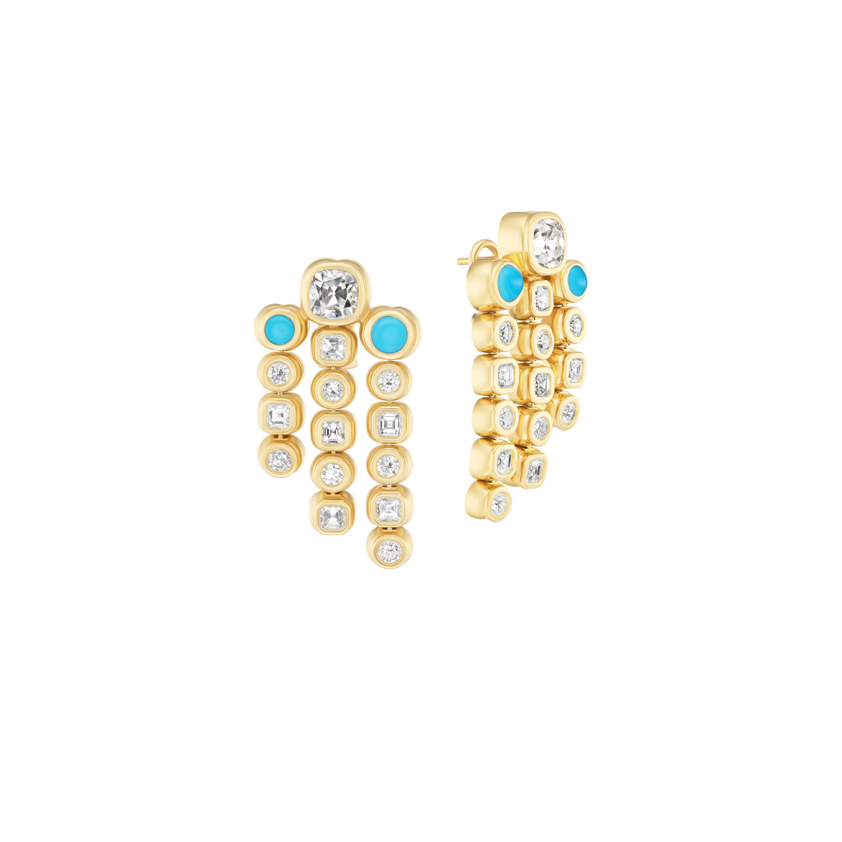 Morning Drop Cascade Earrings
