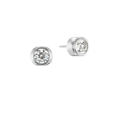 Tennis Diamond Stud Earrings