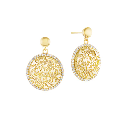 Rock Art Earrings