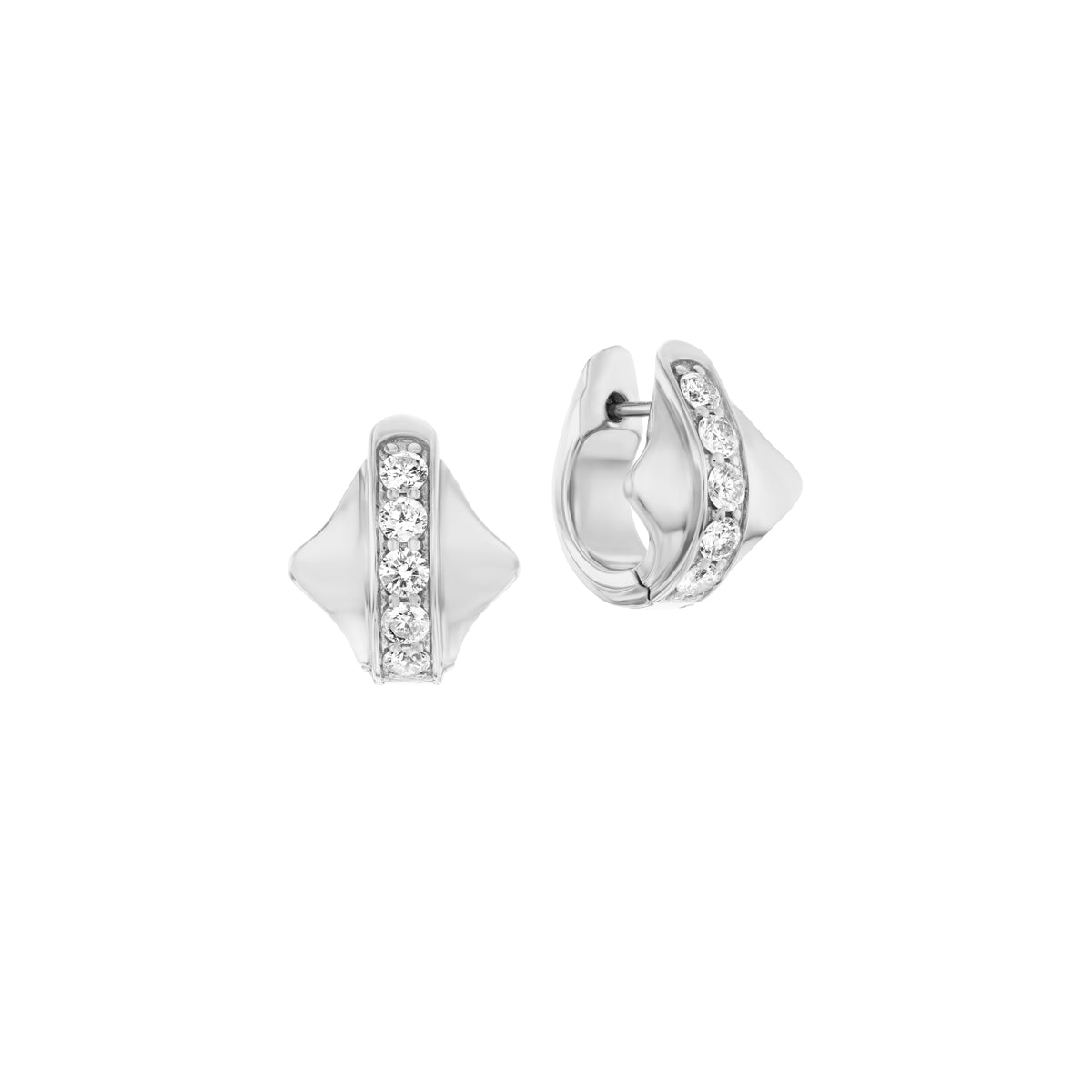 Princess Huggie Earrings