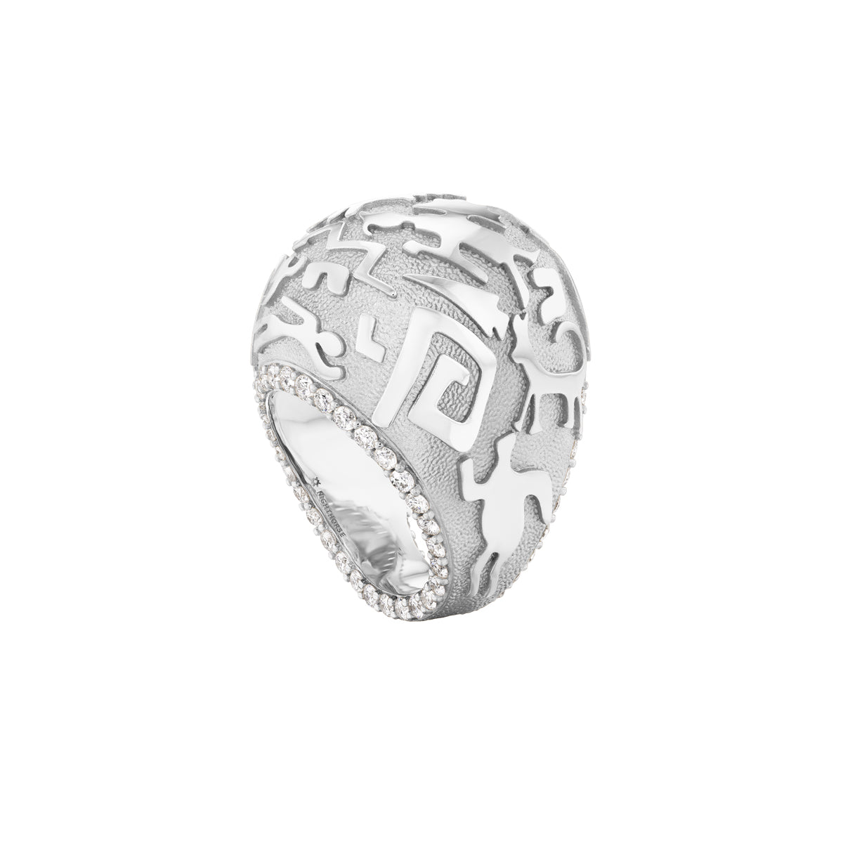 Rock Art Dome Ring