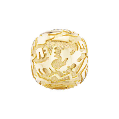 Rock Art Dome Ring