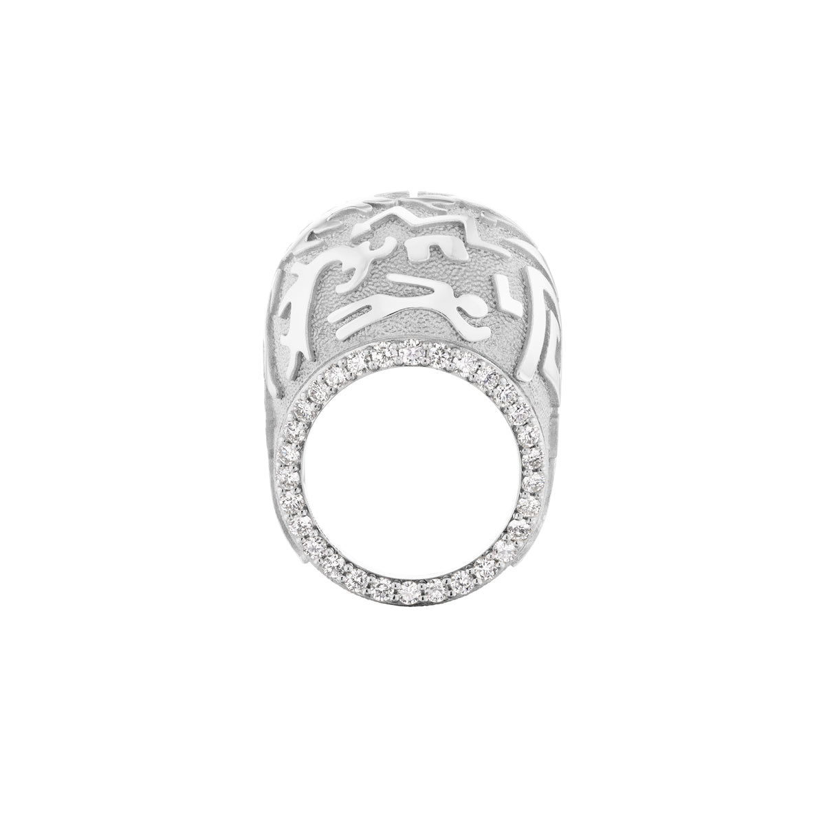 Rock Art Dome Ring
