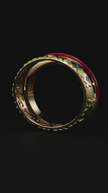 Slim Line Bracelet (Inlay)